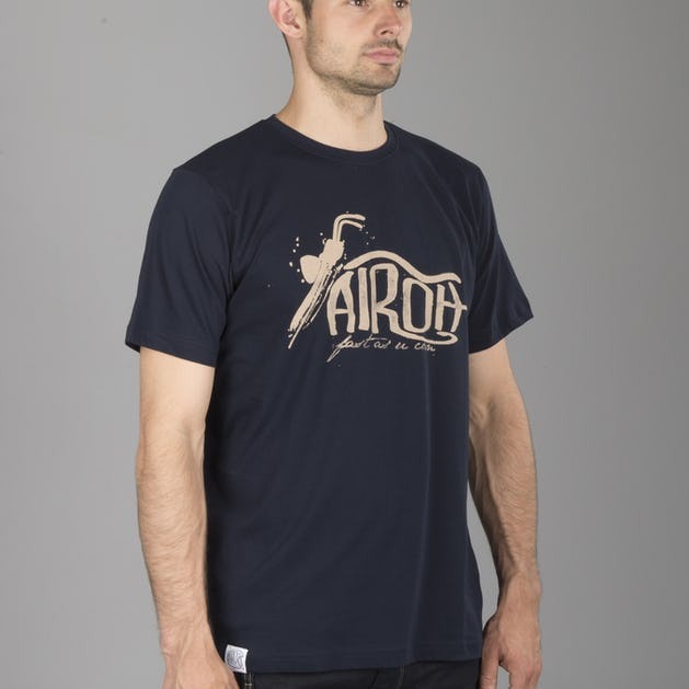 Airoh Motorcycle T-shirt - Blue/M