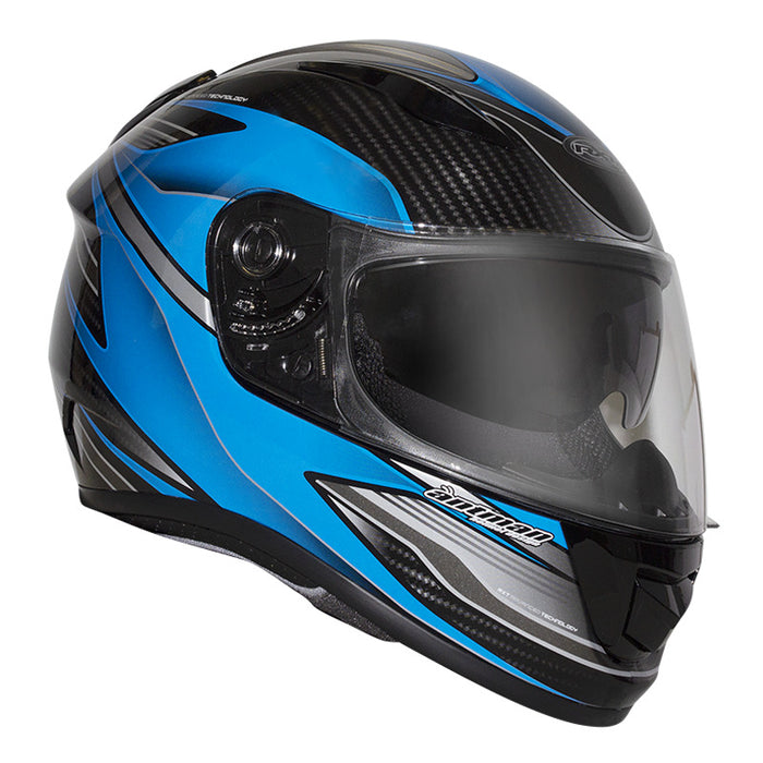 RXT A736 Evo Axis Helmet - Black/Blue S