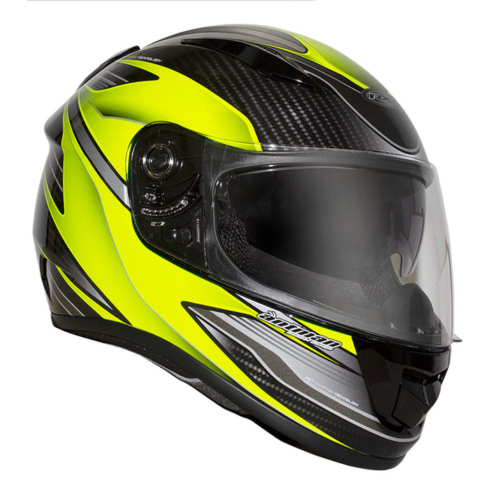 RXT A736 Evo Axis Helmet - Fluro Yellow L