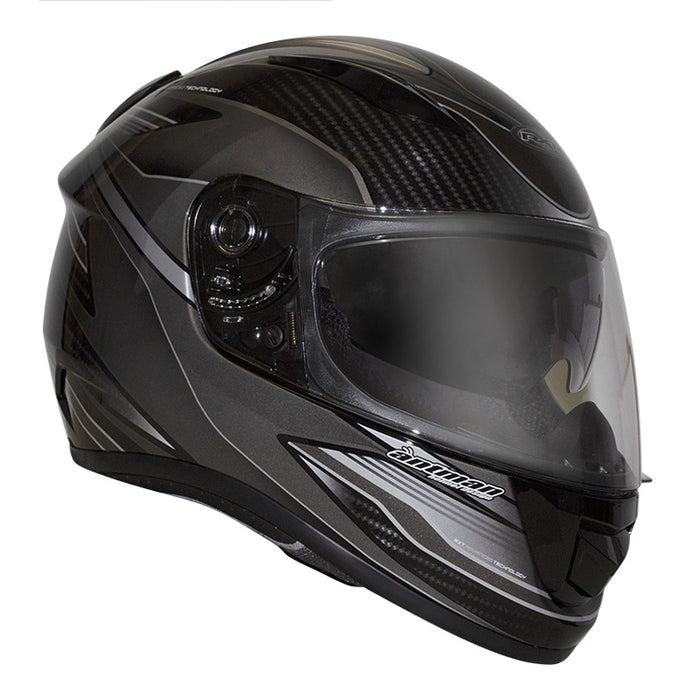 RXT A736 Evo Axis Helmet - Black/Grey XXL