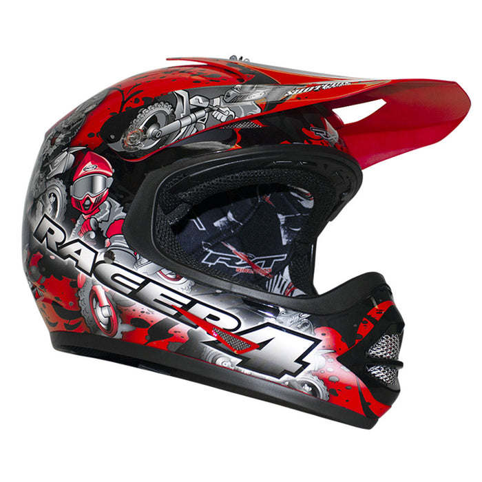 RXT Racer 4 Kids Helmet - Red XXS