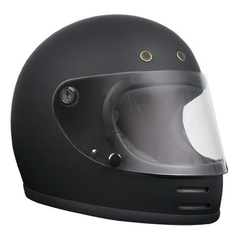 RXT Stone Full Face Solid Helmet - Matte Black