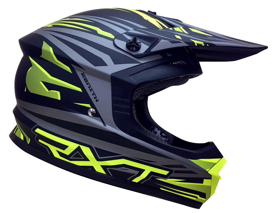 RXT A730 Zenith 3 Helmet - Matte Black/Fluro XL