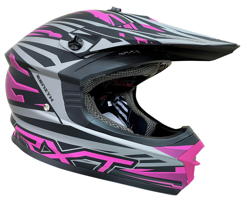 RXT A730 Zenith 3 Helmet - Matte Black/Magenta XS