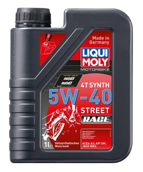 Liqui Moly 5 W 40 Synthetic Street Race 1L 2592