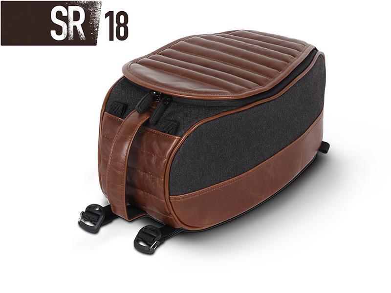 Shad Sr Series Cafe Racer - Tank Bag Brown  8L X0SR18