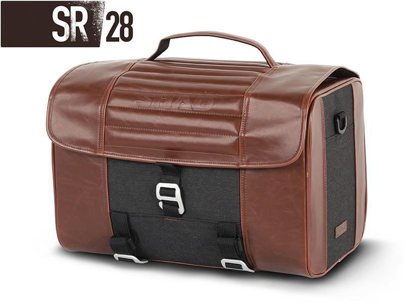 Shad Sr Series Cafe Racer - Tail Bag Brown  27L X0SR28