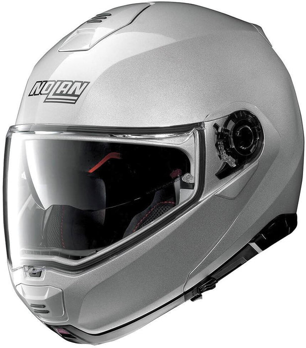 Nolan N100-5 Classic N-Com 01 Helmet - Silver Medium