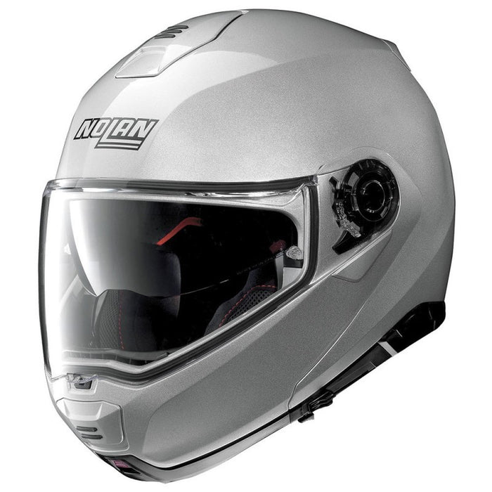Nolan N-100-5 N-Com 1 Classic Helmet - Silver XXL