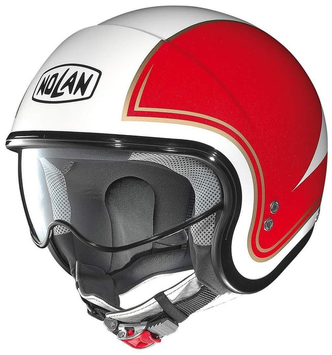 Nolan N21 Italy 31 Helmets - White/Red/Green XSM