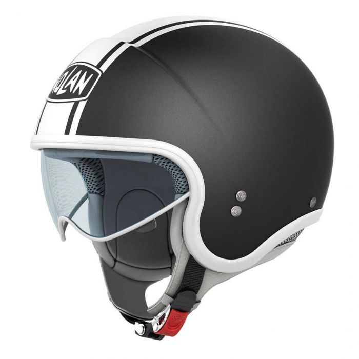 Nolan N-21 Caribe 18/49 Helmet - Black/White Medium