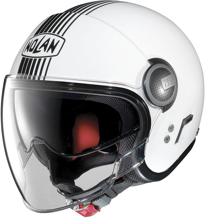 Nolan N-21 Visor Joie de Vivre 41 Helmet - White/Black XSM