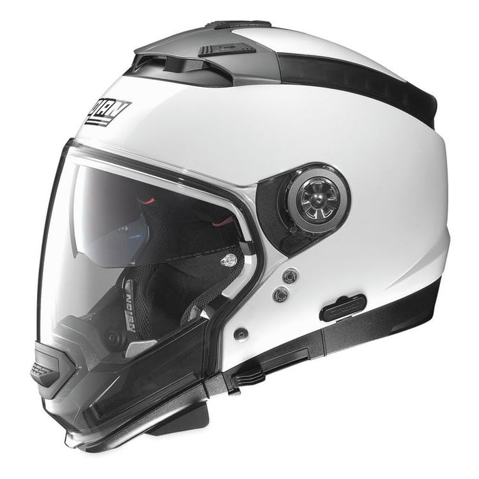 Nolan N-44 N-Com 21 Tech Helmet - White/Grey Small