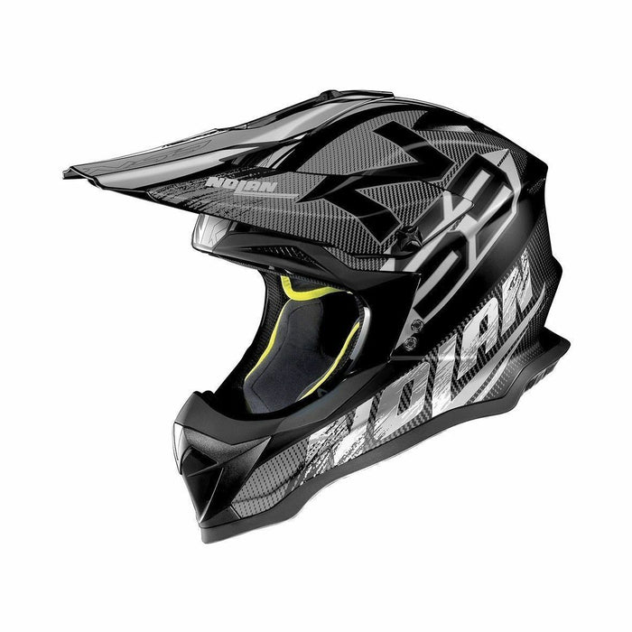 Nolan N53 Whoop-46 Helmets - Flat Black/White/Grey S