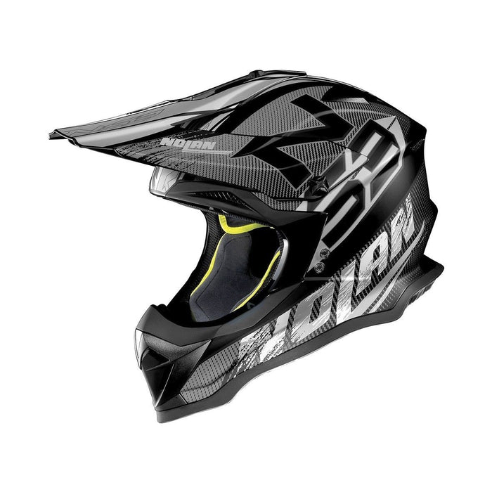 Nolan N53 Whoop 46 Helmet - Black/White/Grey XLG