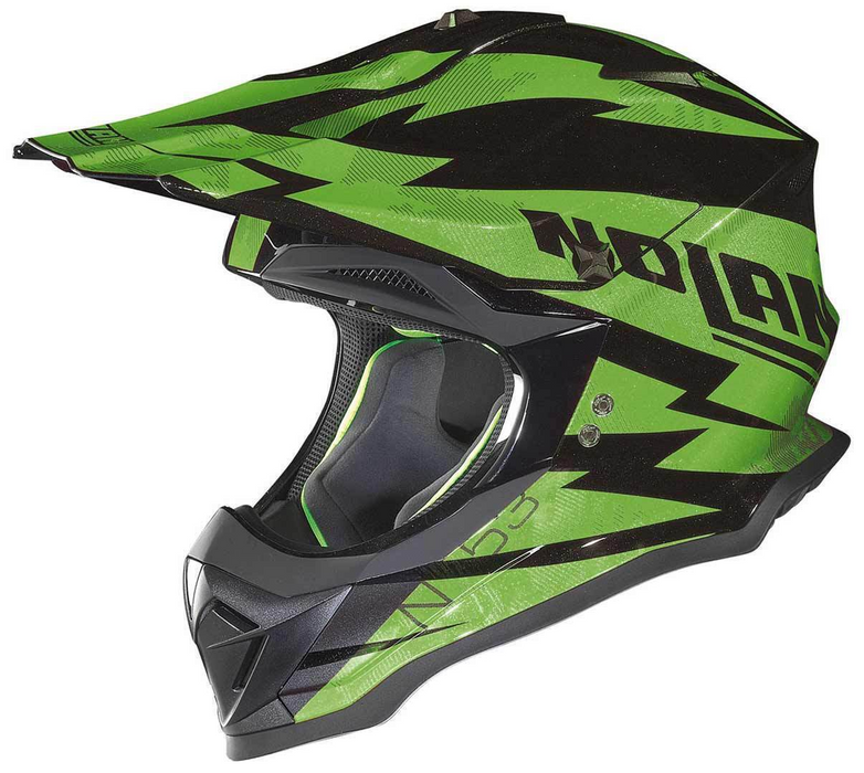 Nolan N-53 Comp 10 Helmet - Black/Green XXL