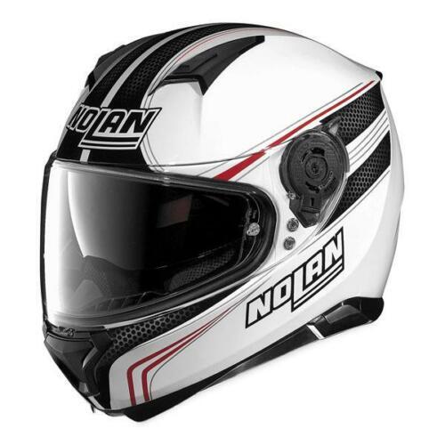 Nolan N87 Rapid-17 Helmets - White/Black/Red S