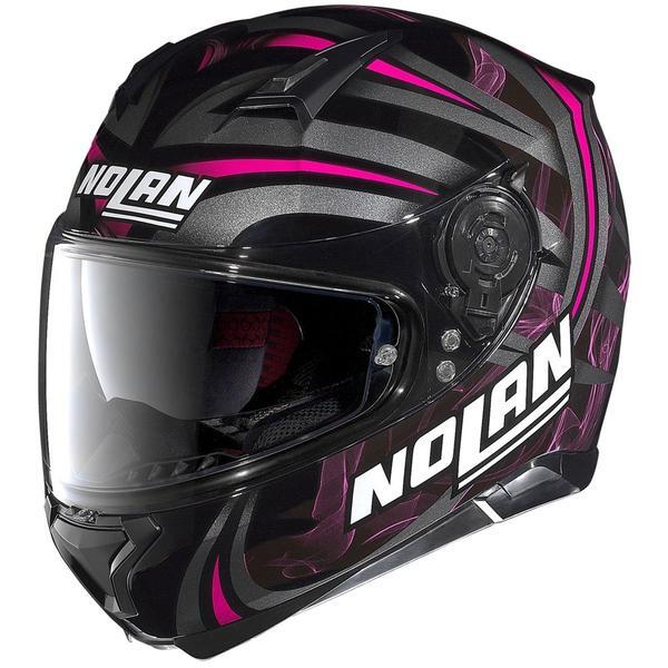 Nolan N87 LED Light-31 Helmets - Black/Pink S