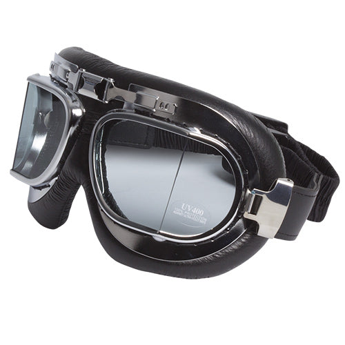 Late Ractangle Goggle Goggle Rxt Flying Split Lens - Black — Star Cycle Gear