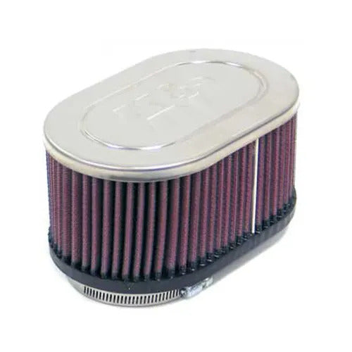 K&N Air Filter (2) 2-1/8 Dual 4X6-1/4 OD 3 H