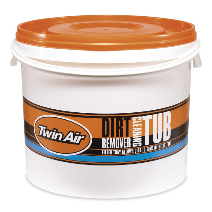 Twin Air Lubricants - Cleaning Tub, including Cages Orange + Black (10 liter)