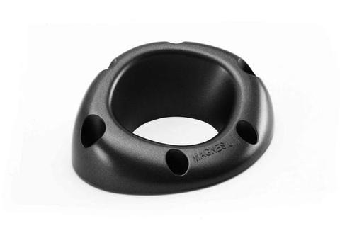 Two Brothers Racing  End Cap Mag S1r  Horz(black)   (suit S1-r Pipe)