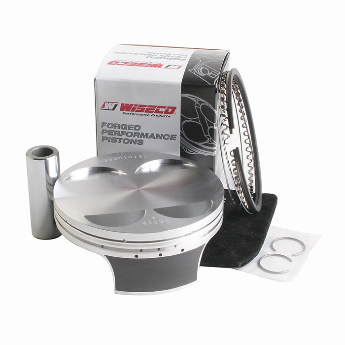 Wiseco Motorcycle Off Road, 4 Stroke Piston, Shelf Stock Honda CRF450R/X TRX 12.5:1 4v Dished