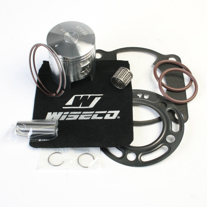 Wiseco Motorcycle Off Road, 2 Stroke Piston, Shelf Stock Kit for Kawasaki KX80 1991-1997 Pro-Lite 49.0mm (644M)