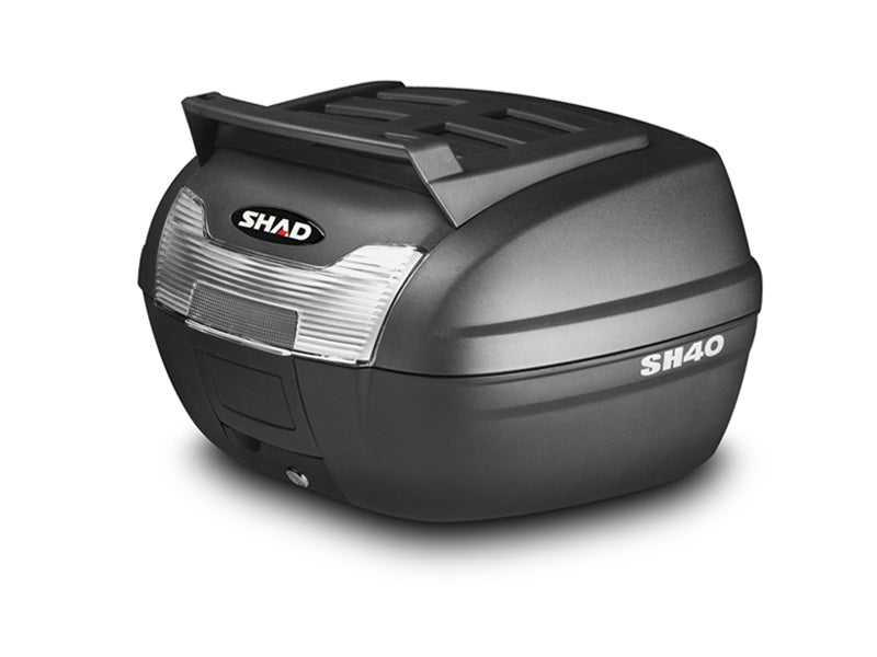 SHAD SH40 TOP CASE 'CARGO' BLACK  (WITH CARGO RACK) 40L