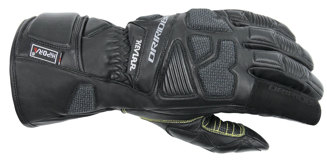 Dririder Apex 2 Ladies Motorcycle Gloves - Black M