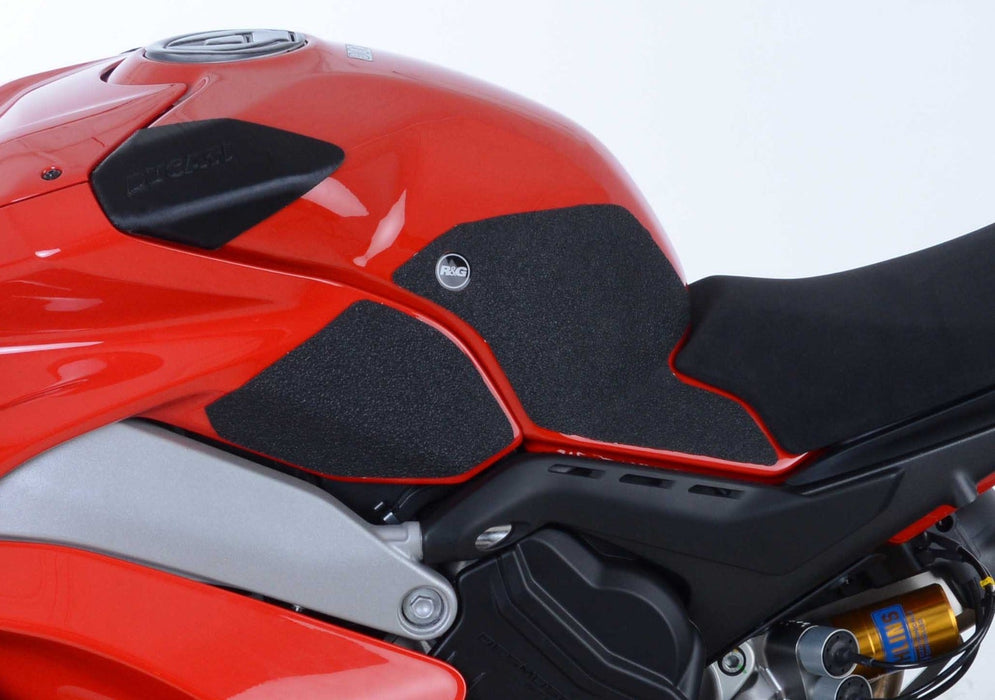 Duc Panigale V4/V4S/Speciale Traction Grips BLK 4-Grip Kit — Star Cycle ...