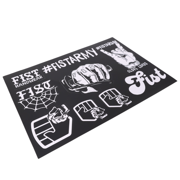 FIST Skull Sticker sheet