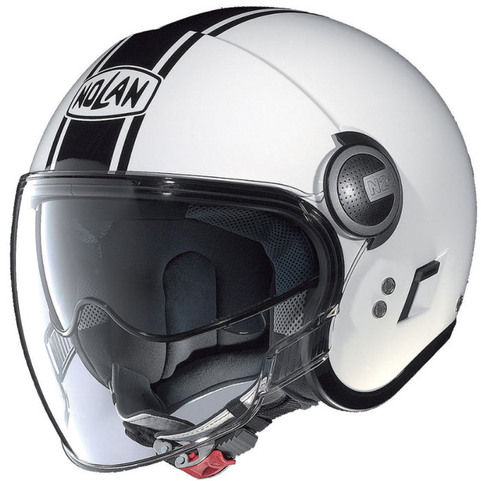 Nolan N-21 Visor 14 Helmets - White/Black M