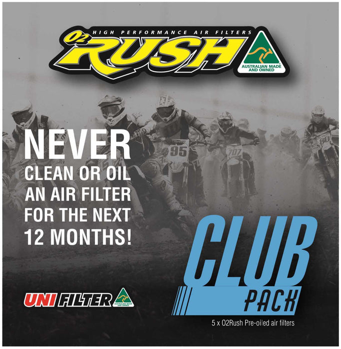 Unifilter O2 Rush Club Pack