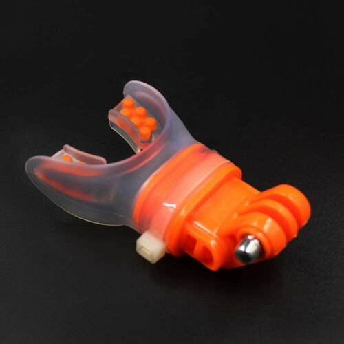 TELESIN Mouth Mount Surfing Skating Shoot Bite Mouthpiece Holder Adapter for GoPro