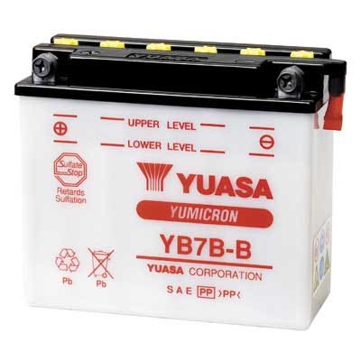 YUASA 12 VOLT YUMICRON BATTERY YB7B-B